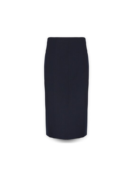 Elena Mirò Elena Mirò Spódnica midi 1802Z000056N034 Niebieski Slim Fit