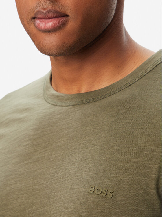 BOSS BOSS T-Shirt Tegood 50508243 Khaki Regular Fit