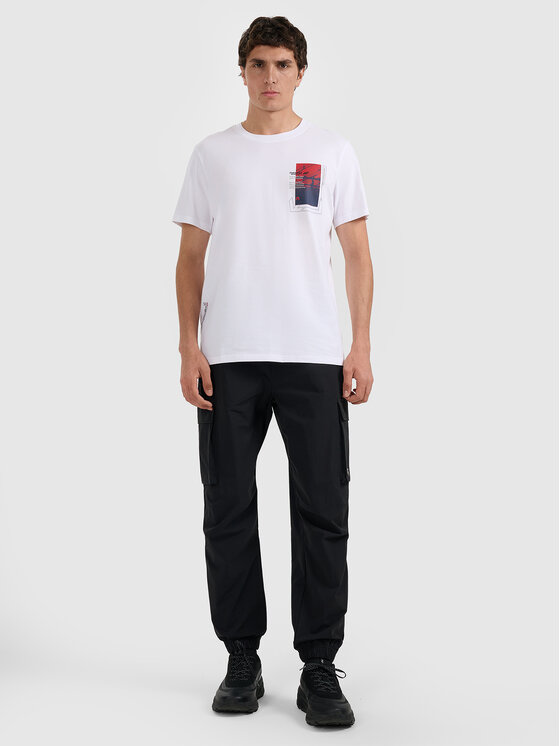 4F 4F T-Shirt VICTORY FIT Biały Regular Fit