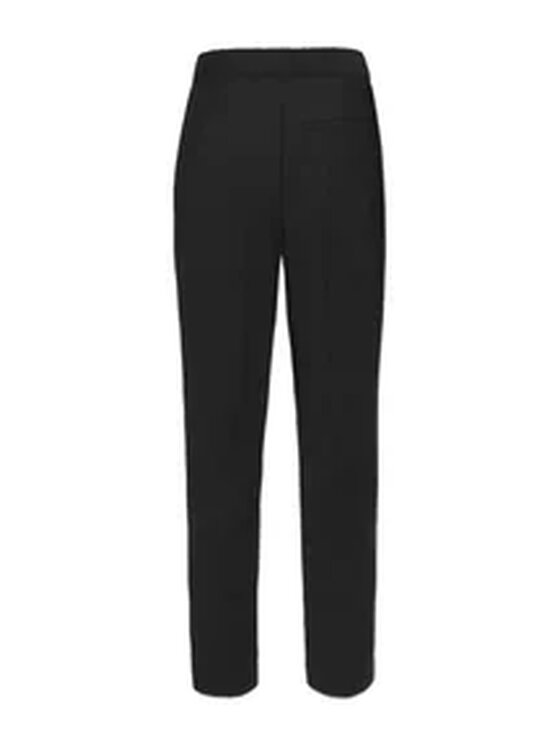 La Mania La Mania Bavlnené nohavice CLASSIC Čierna Classic Fit