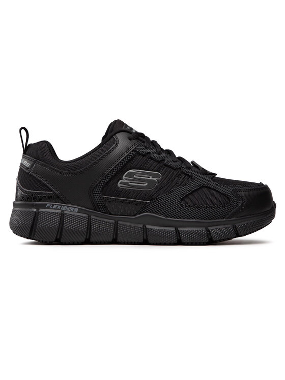 Skechers Skechers Sneakersy Sanphet 77152EC/BLK Czarny