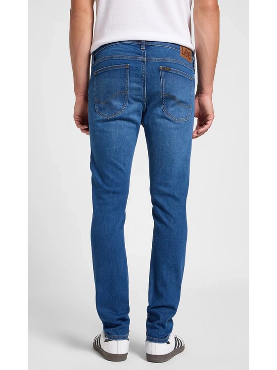 Lee Lee Jeansy Malone Niebieski Skinny Fit