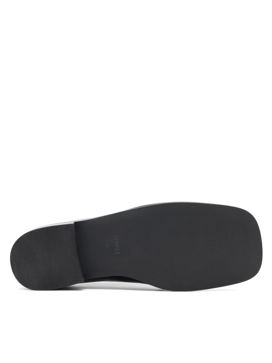 Simple Simple Oxford Schuhe VALENCIA-107725 Schwarz