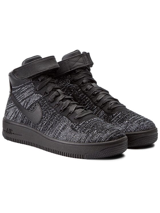 Nike Nike Tenisice W Nike Af1 Flyknit 818018 002 Crna