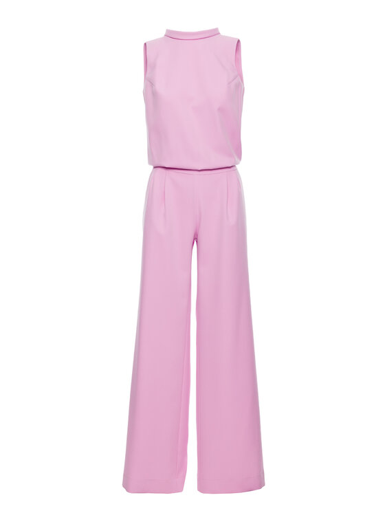 Made of Emotion Made of Emotion Kombinezon M382 Różowy Wide Leg