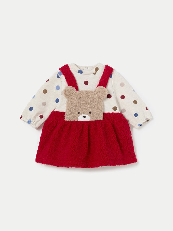 Mayoral Mayoral Повсякденна сукня 2881 Червоний Regular Fit