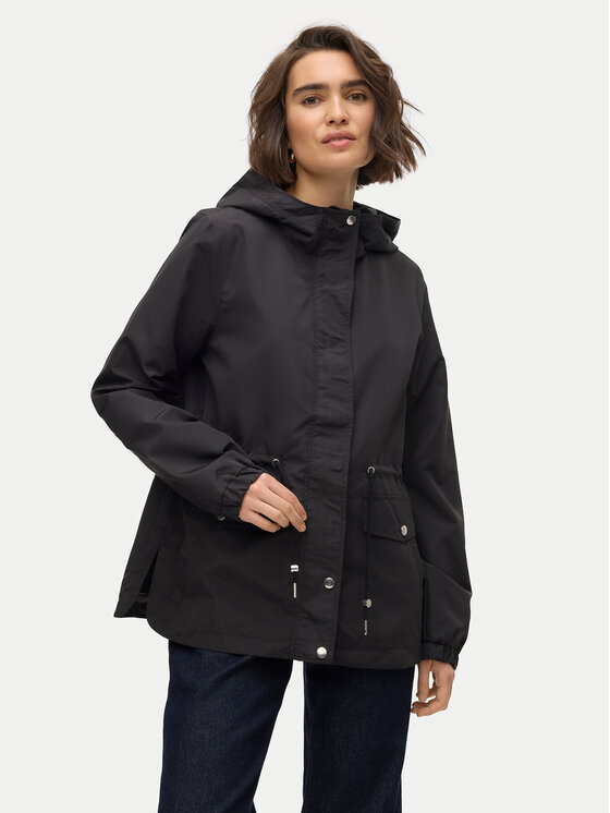 Vero Moda Vero Moda Parka Paisley 10301577 Černá Regular Fit