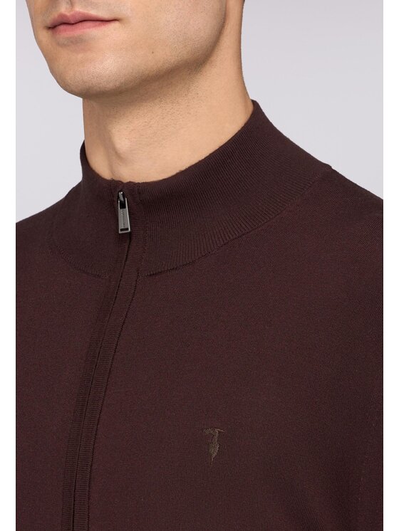 Trussardi Trussardi Cardigan M0188000020N032 Marrone Regular Fit