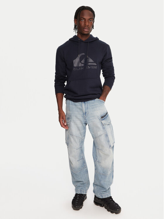 Quiksilver Quiksilver Bluza Comp Logo EQYFT05053 Granatowy Regular Fit
