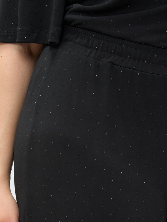Fiorella Rubino Fiorella Rubino Spodnie materiałowe P877L002497N033 Czarny Regular Fit