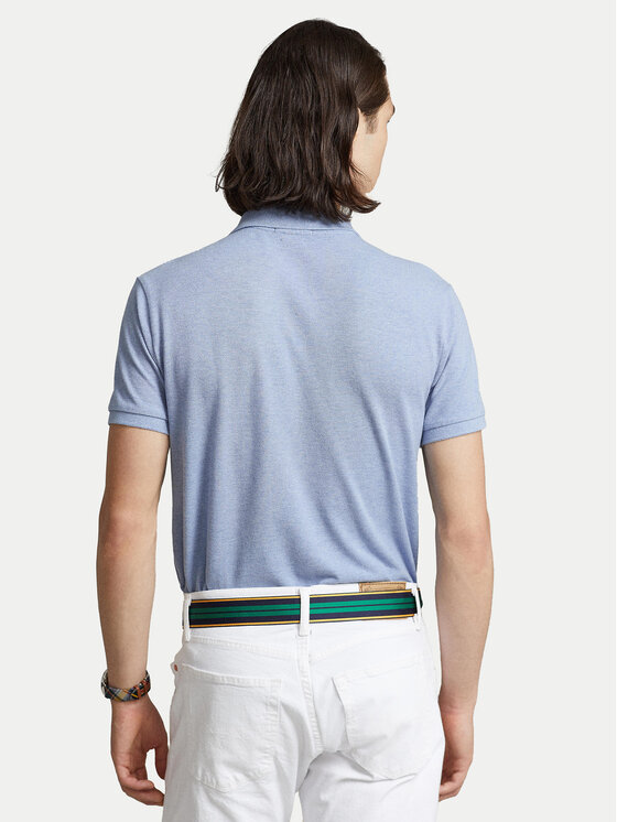 Polo Ralph Lauren Polo Ralph Lauren Poloshirt 710666998007 Blau Custom Slim Fit