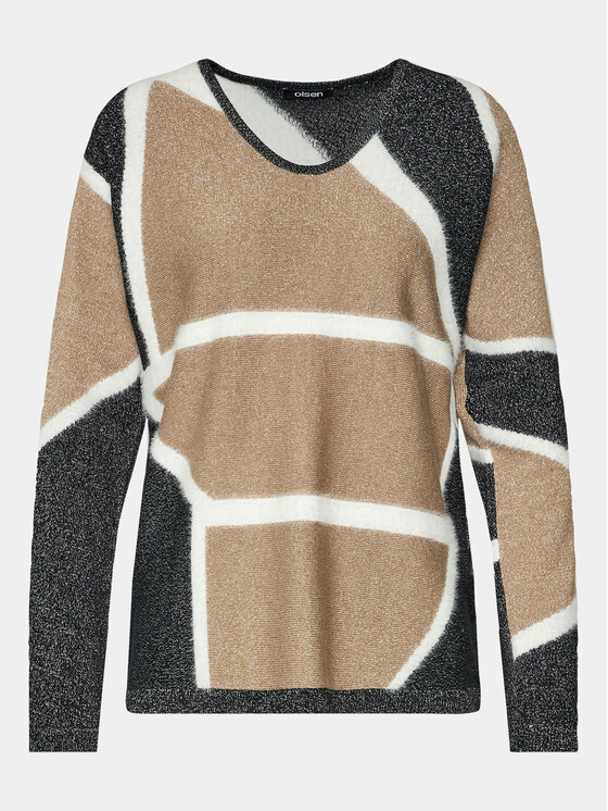 Olsen Sveter Chloe 11004174 Farebná Relaxed Fit