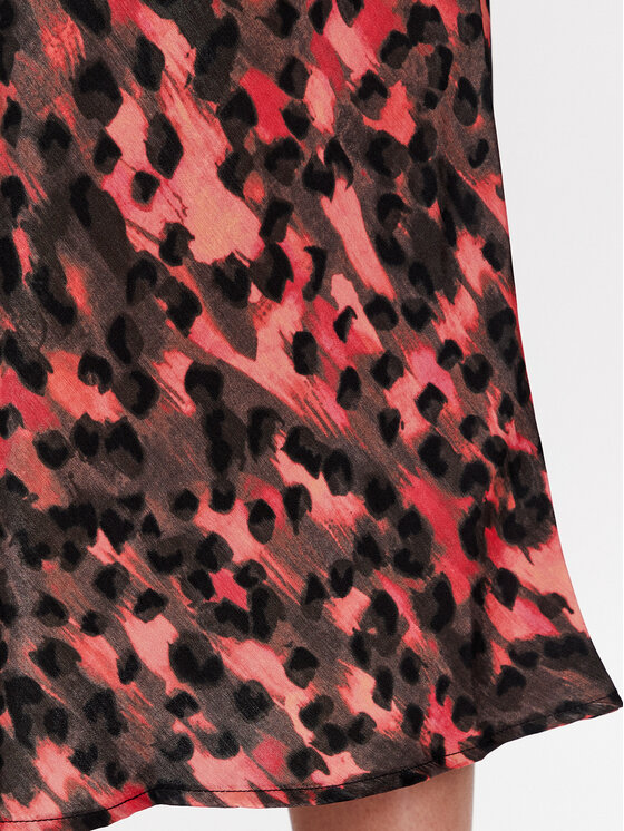 DKNY DKNY Spódnica midi P3ANVQA2 Kolorowy Regular Fit