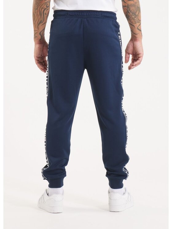 PITBULL PITBULL Spodnie dresowe Spodnie dresowe Oldschool Tape Logo S Granatowy Regular Fit