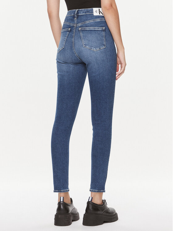 Calvin Klein Jeans Calvin Klein Jeans Džínsy J20J222140 Tmavomodrá Skinny Fit