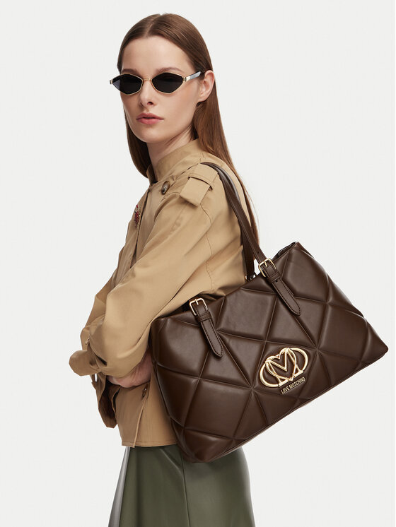 LOVE MOSCHINO Torbica JC4033PP1PLC0300 Smeđa