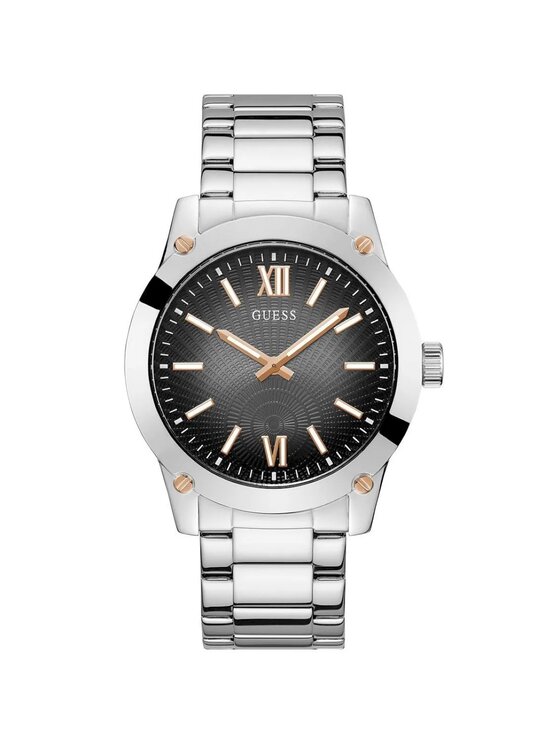 Guess Guess Hodinky GW0574G Stříbrná