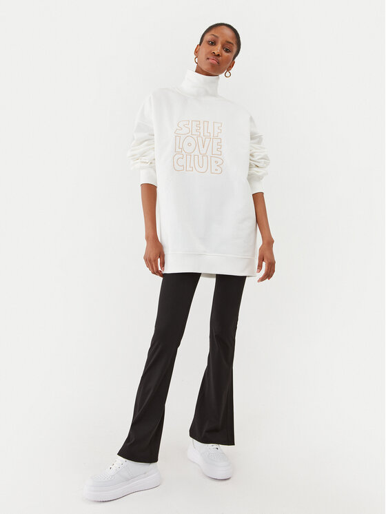 Undress Code Undress Code Bluza Marilyn Sweatshirt 621 Biały Oversize