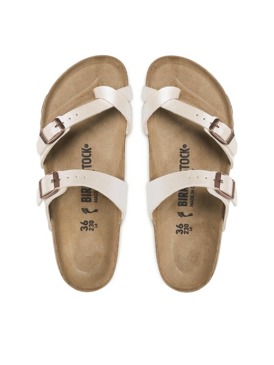Birkenstock Birkenstock Flip flop Mayari 1020664 Écru