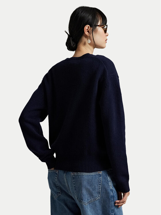 Polo Ralph Lauren Polo Ralph Lauren Džemper 211972139001 Tamnoplava Relaxed Fit