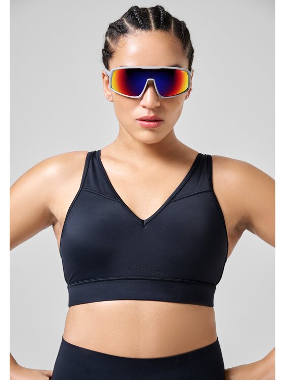 Casall Casall Biustonosz sportowy Multifunctional Straps Sports Bra Czarny