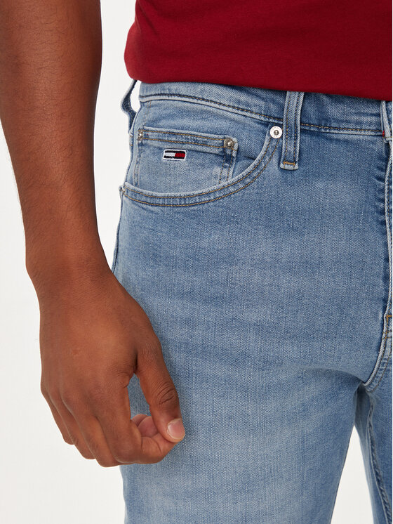 Tommy Jeans Tommy Jeans Traperice Ryan DM0DM20758 Plava Slim Fit