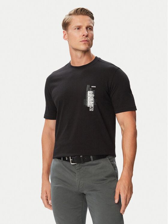 BOSS BOSS T-Shirt 50571291 Schwarz Regular Fit