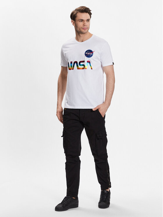 Alpha Industries Alpha Industries Bavlnené nohavice Task Force 106203 Čierna Regular Fit