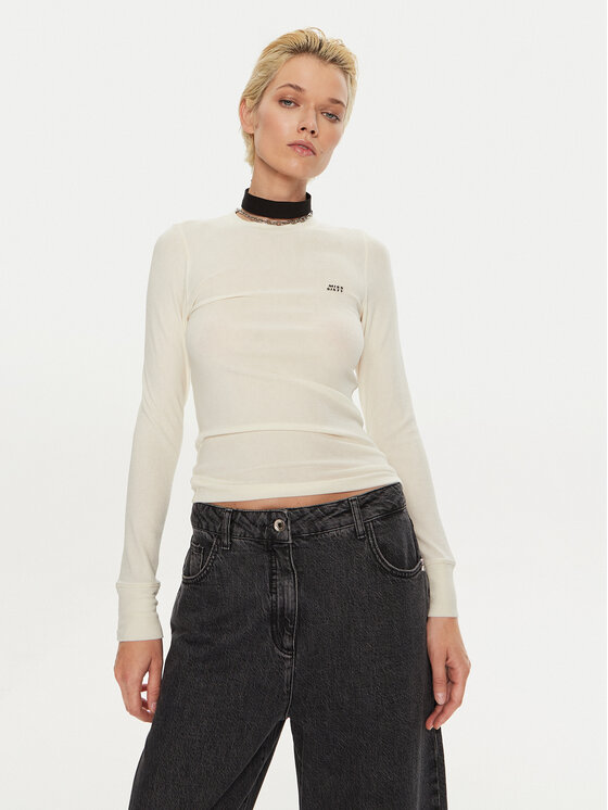 Miss Sixty Miss Sixty Blúz 6L3SJ3890000 Fehér Regular Fit