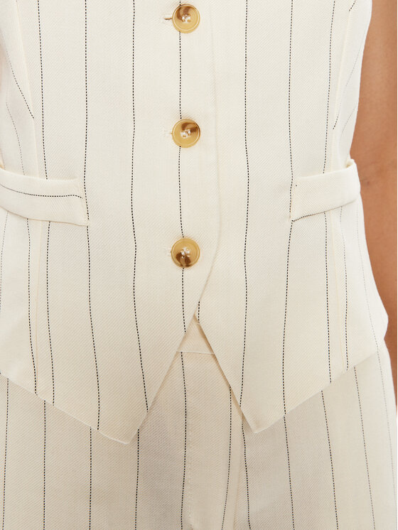 ViCOLO ViCOLO Veste TB1495 Écru Regular Fit