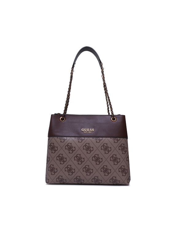 Guess Guess Ročna torba Berta (BB) HWBB86 88230 Rjava