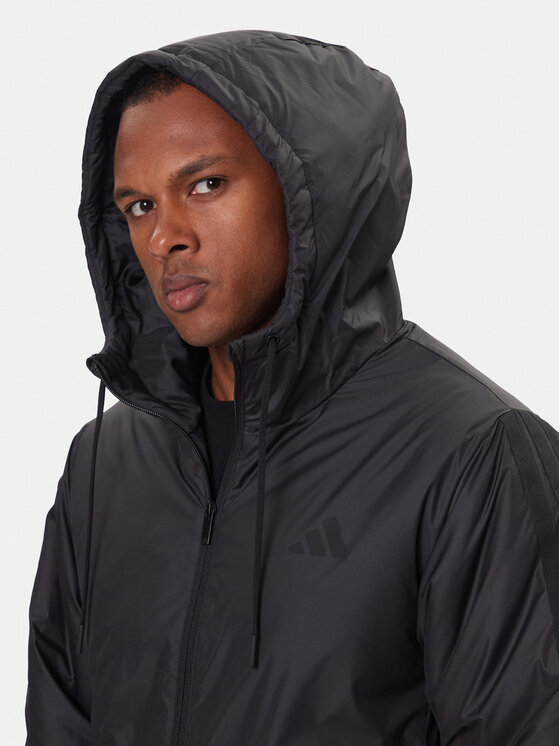 adidas adidas Geacă de iarnă Essentials Climawarm 3-Stripes KB8149 Negru Regular Fit