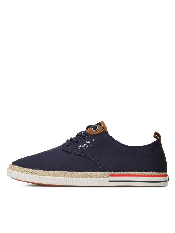 Pepe Jeans Pepe Jeans Espadrilky Maoui Surf PMS30915 Tmavomodrá