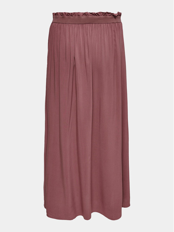 ONLY ONLY Maxi suknja Venedig 15164606 Ružičasta Regular Fit