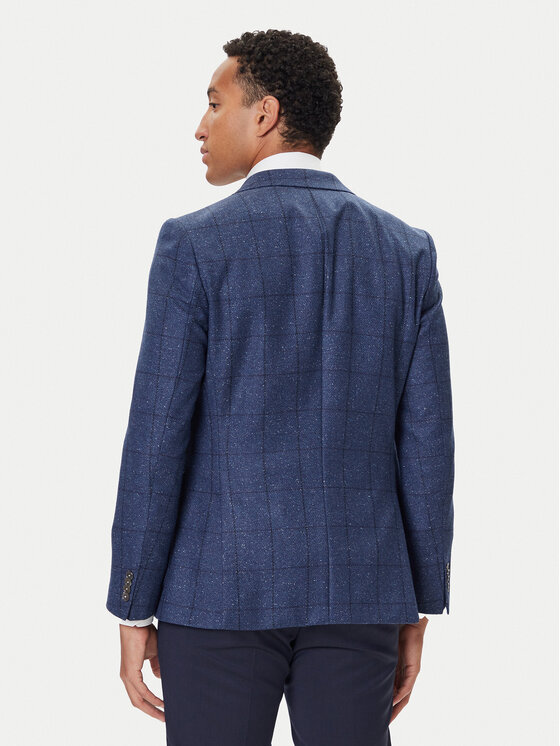 BOSS BOSS Zakó H-Hutson 50551581 Kék Regular Fit