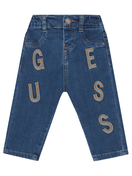 Guess Jeansy N5YA04 D4CA0 Niebieski Regular Fit