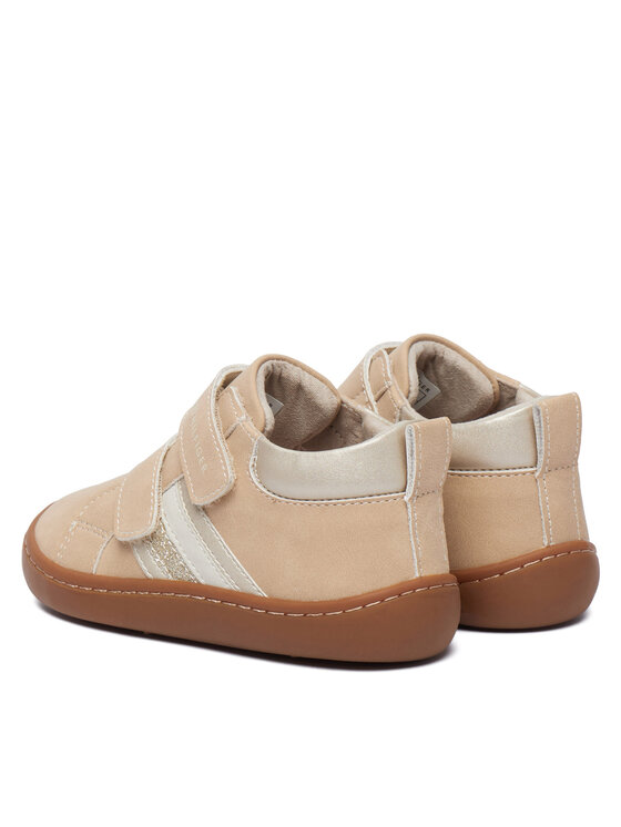 Tommy Hilfiger Tommy Hilfiger Sneakersy Mid Cut Velcro Sneaker T1AH-35068-0315A360 Beżowy jasny