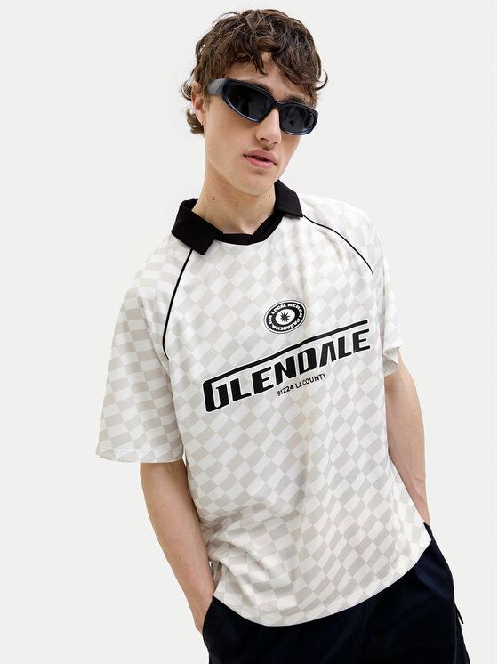 Jack&Jones Jack&Jones Polo marškinėliai Retreat 12277379 Smėlio Loose Fit