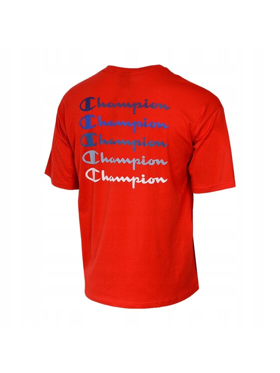 Champion Champion T-Shirt 217260 Czerwony Comfortable Fit