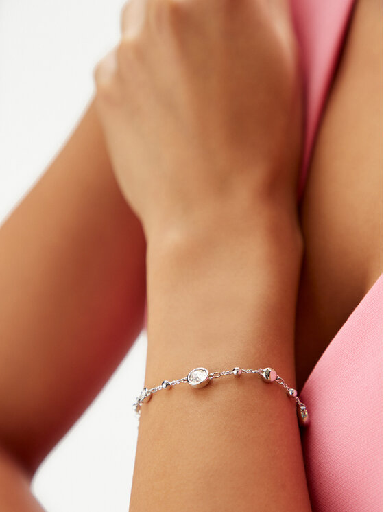 Swarovski Swarovski Zapestnica Imber S5696079 Srebrna