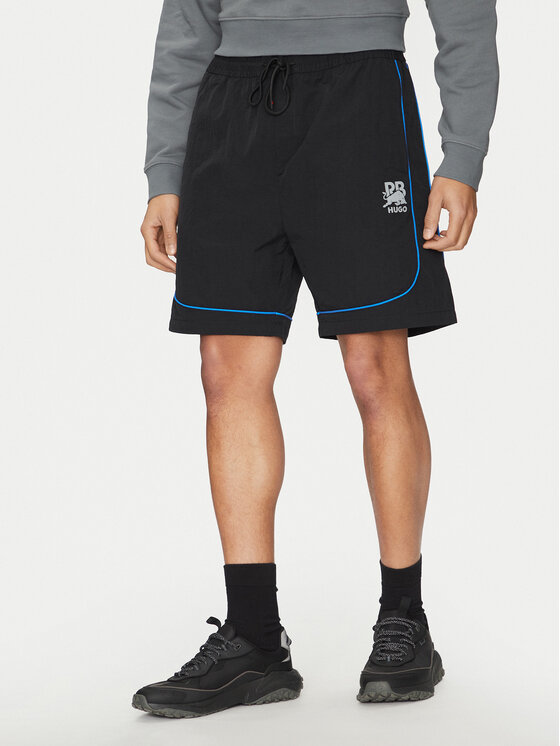 HUGO HUGO Pantaloni scurți sport Garat 50542807 Negru Regular Fit
