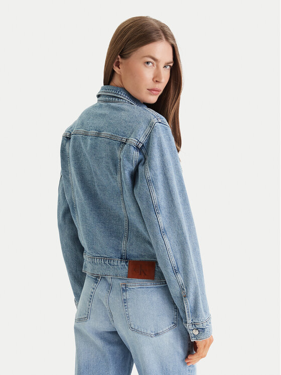 Calvin Klein Jeans Calvin Klein Jeans Jeansová bunda Classic LV047E904G Modrá Regular Fit