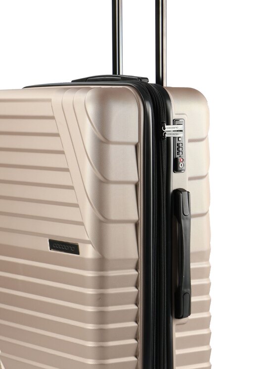 cocoono cocoono Komplet walizek 322988 Różowe złoto
