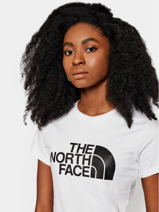 The North Face The North Face T-shirt Easy Tee NF0A4T1Q Bijela Slim Fit