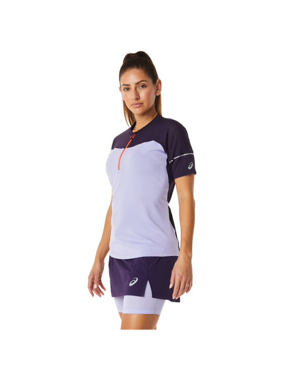 Asics Asics T-Shirt ASICS Fujitrail Top Fioletowy Regular Fit