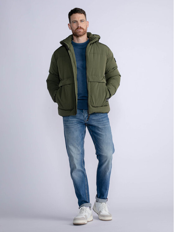 Petrol Industries Petrol Industries Winterjacke M-3030-JAC100 Grün Regular Fit