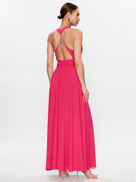 Fracomina Fracomina Abendkleid FQ23SD3004W41201 Rosa Regular Fit
