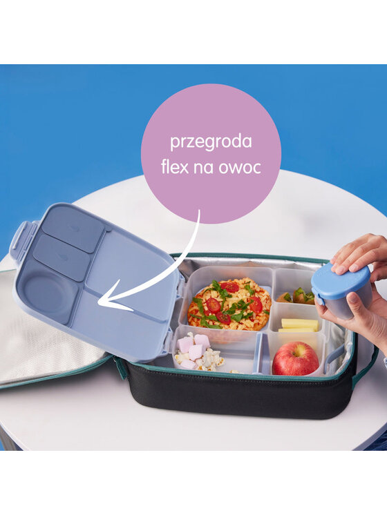 b.box b.box Lunchbox Lunchbox z przegródkami Zielony