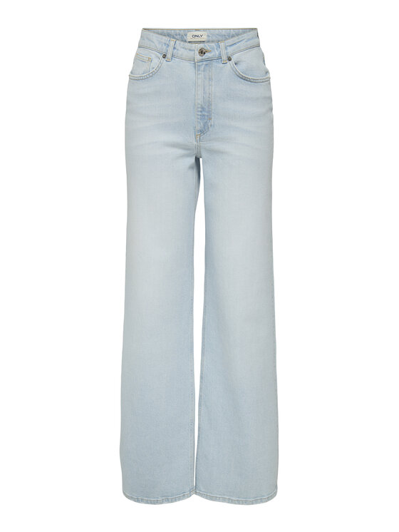 ONLY ONLY Jeans hlače Juicy 15359784 Modra Wide Leg