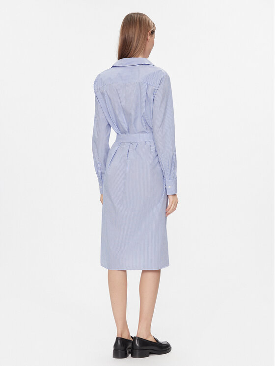 Tommy Hilfiger Tommy Hilfiger Сукня-сорочка Essential WW0WW41001 Голубий Regular Fit